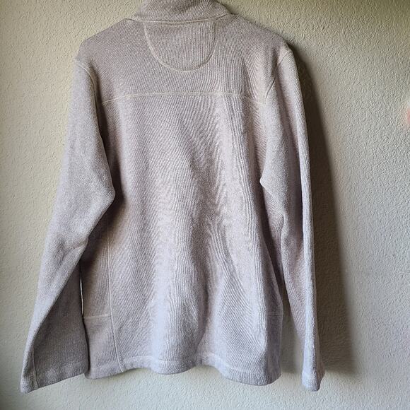 Woolrich Quater Zip Men's Pullover Sweater Size L - Picture 3 of 9